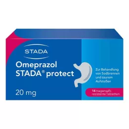 OMEPRAZOL STADA chrániť 20 mg entericky obalené tablety, 14 ks