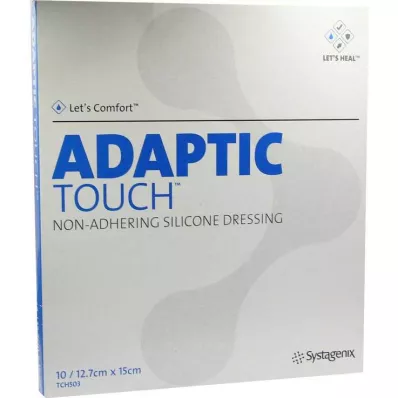 Adaptic Touch 12,7 x 15 cm Non Adher.Sil.D.Wundgaze, 10 ks
