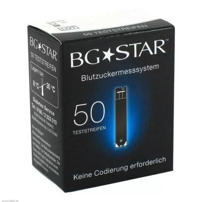 BGSTAR Testovacie prúžky, 50 ks BGSTAR Testovacie prúžky, 50 ks