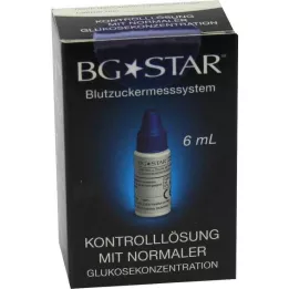 BGSTAR Kontrolný roztok normálny, 6 ml