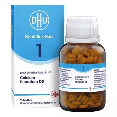 BIOCHEMIE DHU 1 Calcium fluoratum D 6 tabliet, 420 ks BIOCHEMIE DHU 1 Calcium fluoratum D 6 tabliet, 420 ks