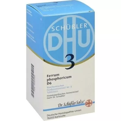 BIOCHEMIE DHU 3 Ferrum phosphoricum D 6 tabliet, 420 kapsúl