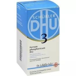 BIOCHEMIE DHU 3 Ferrum phosphoricum D 12 tabliet, 420 kapsúl