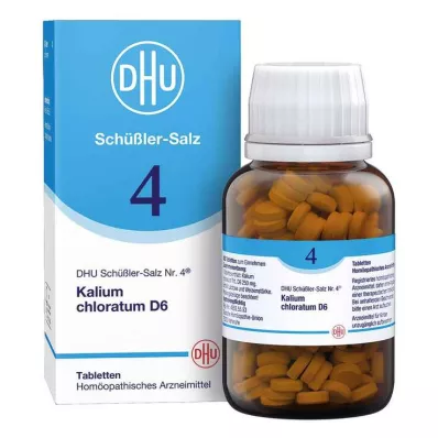 BIOCHEMIE DHU 4 Potassium chloratum D 6 tabliet, 420 ks