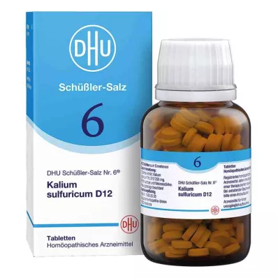 BIOCHEMIE DHU 6 Potassium sulphuricum D 12 tabliet, 420 ks