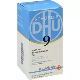 BIOCHEMIE DHU 9 Natrium phosphoricum D 6 tabliet, 420 kapsúl