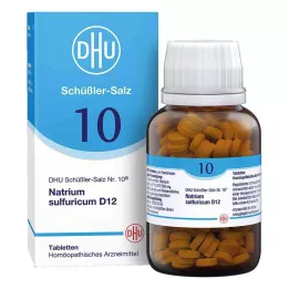 BIOCHEMIE DHU 10 Natrium sulfuricum D 12 tabliet, 420 ks