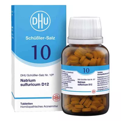 BIOCHEMIE DHU 10 Natrium sulfuricum D 12 tabliet, 420 ks