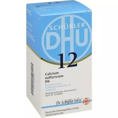 BIOCHEMIE DHU 12 Calcium sulphuricum D 6 tabliet, 420 kapsúl