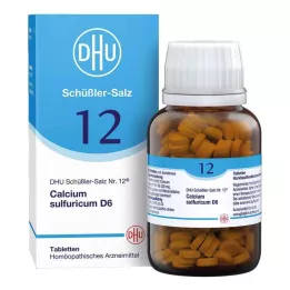BIOCHEMIE DHU 12 Calcium sulphuricum D 6 tabliet, 420 kapsúl