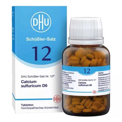 BIOCHEMIE DHU 12 Calcium sulphuricum D 6 tabliet, 420 kapsúl