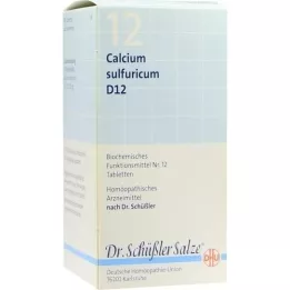 BIOCHEMIE DHU 12 Calcium sulphuricum D 12 tabliet, 420 kapsúl