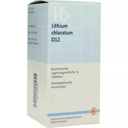 BIOCHEMIE DHU 16 Lithium chloratum D 12 tabliet, 420 ks