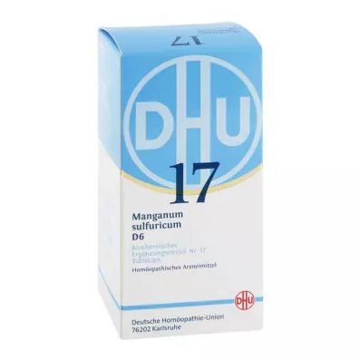 BIOCHEMIE DHU 17 Manganum sulphuricum D 6 tabliet, 420 kapsúl