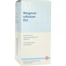 BIOCHEMIE DHU 17 Manganum sulfuricum D 12 tabliet, 420 ks