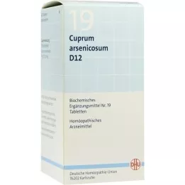 BIOCHEMIE DHU 19 Cuprum arsenicosum D 12 tabliet, 420 kapsúl