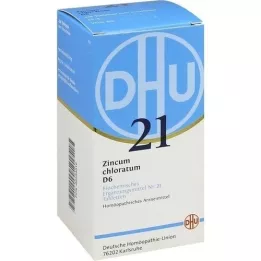 BIOCHEMIE DHU 21 Zincum chloratum D 6 tabliet, 420 kapsúl