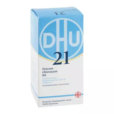 BIOCHEMIE DHU 21 Zincum chloratum D 6 tabliet, 420 kapsúl BIOCHEMIE DHU 21 Zincum chloratum D 6 tabliet, 420 kapsúl