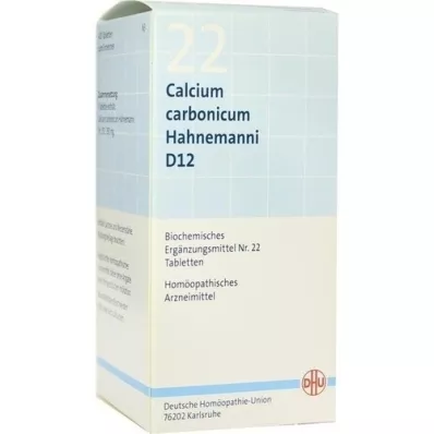 BIOCHEMIE DHU 22 Calcium carbonicum D 12 tabliet, 420 kapsúl