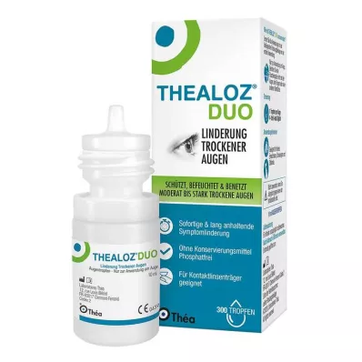 THEALOZ Duo očné kvapky, 10 ml