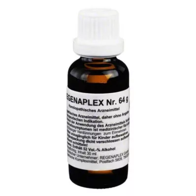 Regenaplex č. 64 g kvapky, 30 ml Regenaplex č. 64 g kvapky, 30 ml