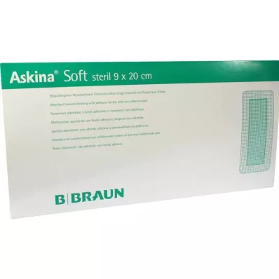 ASKINA Mäkký obväz na rany 9x20 cm sterilný, 30 ks ASKINA Mäkký obväz na rany 9x20 cm sterilný, 30 ks