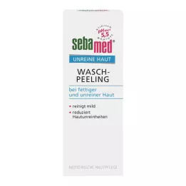 SEBAMED Nečistý peeling na umývanie pokožky, 100 ml