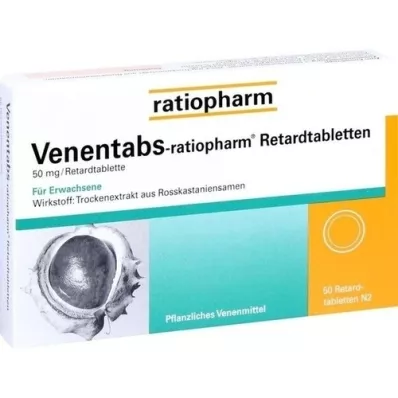VENENTABS-ratiopharm tablety s predĺženým uvoľňovaním, 50 ks
