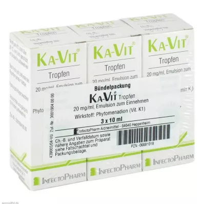 KA VIT Kvapky, 3X10 ml KA VIT Kvapky, 3X10 ml