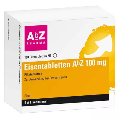 EISENTABLETTEN AbZ 100 mg filmom obalené tablety, 100 ks EISENTABLETTEN AbZ 100 mg filmom obalené tablety, 100 ks
