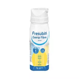 FRESUBIN ENERGY Vláknina DRINK Banánová fľaša na pitie, 4x200 ml