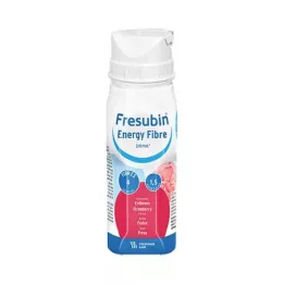 FRESUBIN ENERGY Vláknina DRINK Jahodová fľaša na pitie, 4x200 ml