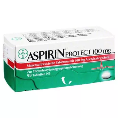 ASPIRIN Protect 100 mg entericky obalené tablety, 98 ks