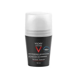 VICHY HOMME Dezodorant roll-on pre citlivú pokožku, 50 ml