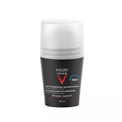 Vichy Homme deodorant roll-on pre citlivú pokožku, 50 ml