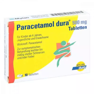 Paracetamol dura 500 mg (10 kusov) Paracetamol dura 500 mg (10 kusov)