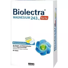 BIOLECTRA Magnézium 243 mg forte citrónové tablety, 60 ks