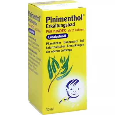 PINIMENTHOL Studený kúpeľ pre deti od 2 rokov Eukalyptus, 30 ml