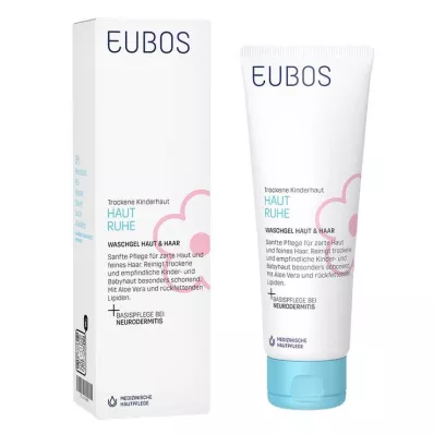 EUBOS KINDER Umývací gél na upokojenie pokožky, 125 ml