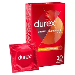 DUREX Extra veľké kondómy Sensitive, 10 ks