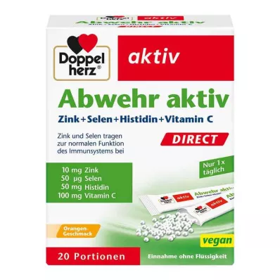 DOPPELHERZ Obranné aktívne DIRECT pelety, 20 ks