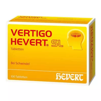VERTIGO HEVERT SL Tablety, 100 ks VERTIGO HEVERT SL Tablety, 100 ks
