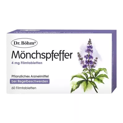 Böhm mníšska paprika 4 mg filmom obalené tablety, 60 ks Böhm mníšska paprika 4 mg filmom obalené tablety, 60 ks