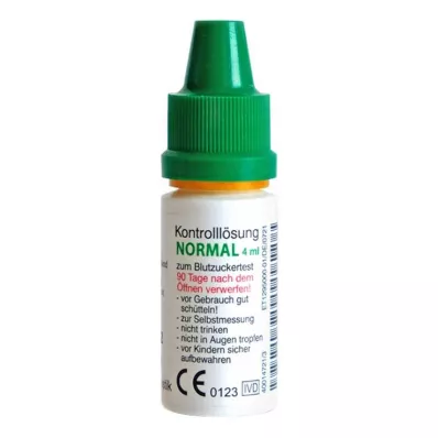 GLUCO TEST Plus kontrolný roztok normálny, 4 ml GLUCO TEST Plus kontrolný roztok normálny, 4 ml