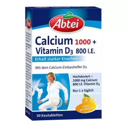 ABTEI Osteo Vital Citrus žuvacie tablety, 30 kapsúl
