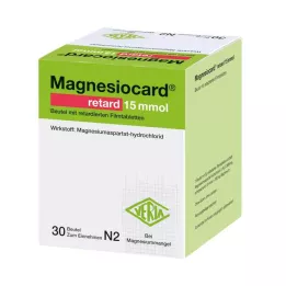 MAGNESIOCARD retard 15 mmol vrecko w.ret.filmtabl., 30 ks