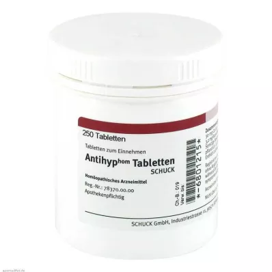 ANTIHYP Tablety Schuck, 250 ks