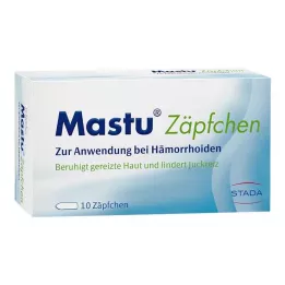 MASTU Čapíky na hemoroidy, 10 ks