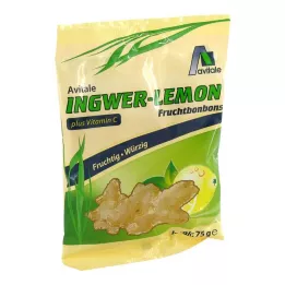 INGWER LEMON Bonbóny+vitamín C, 75 g