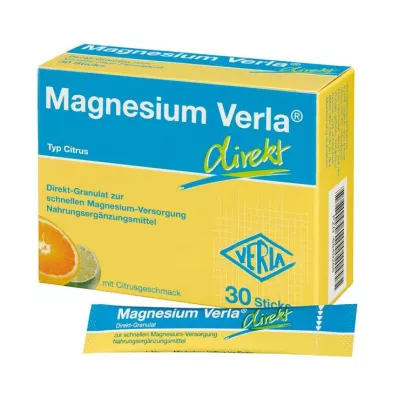 MAGNESIUM VERLA priame granule citrusy, 30 ks